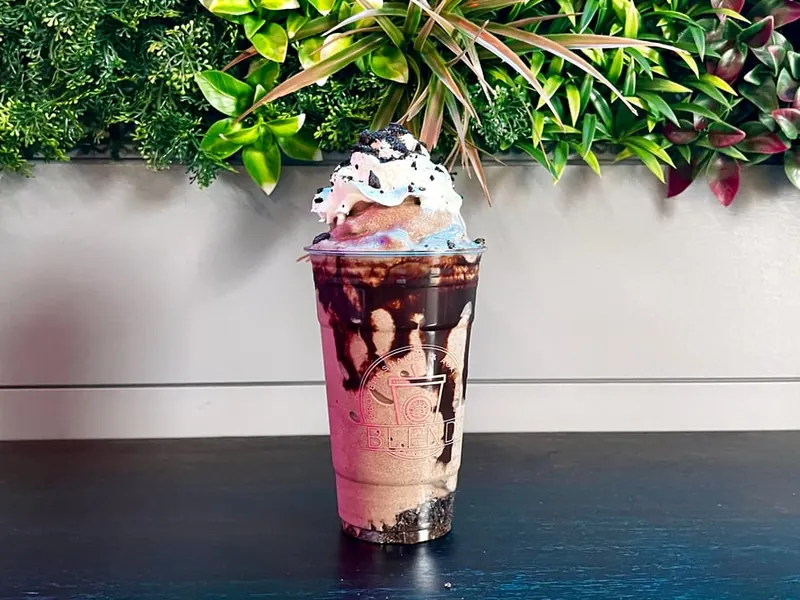 Cookies & Cream shake at Blend