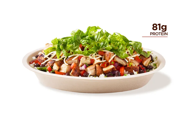 Double High Protein Bowl at Chipotle