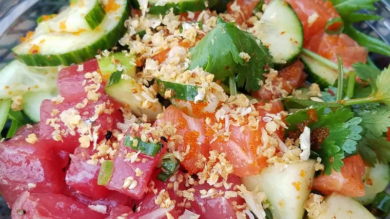 Poke (Regular) at Fish & Things Poke Bar