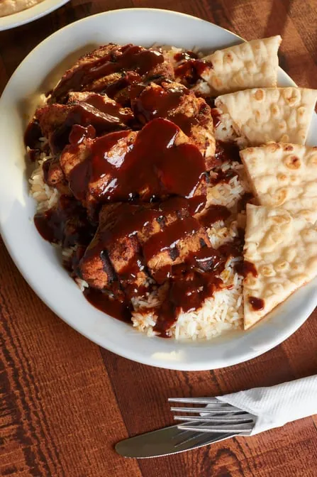Marinated Chicken Dinner at The Kabob House
